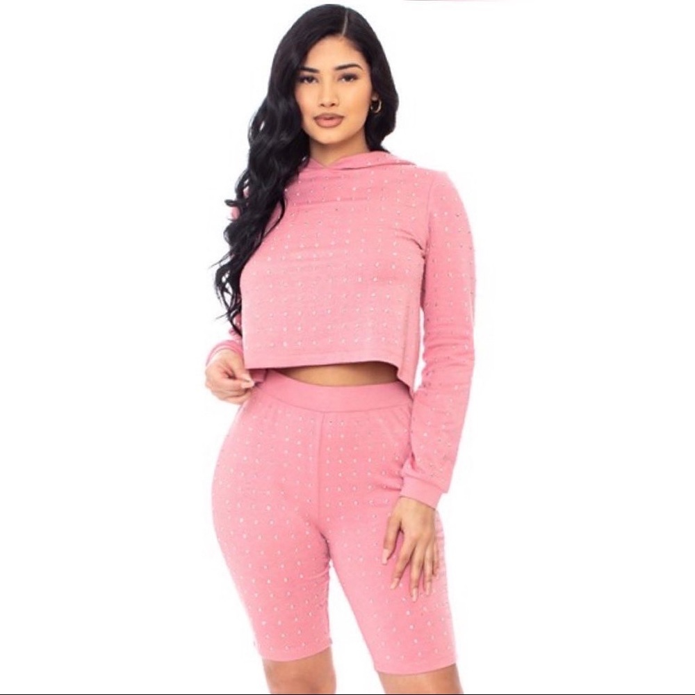 NWT Bermuda short set
